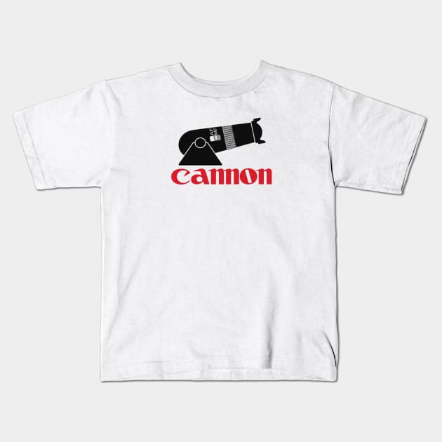 cannon Kids T-Shirt by akirascroll